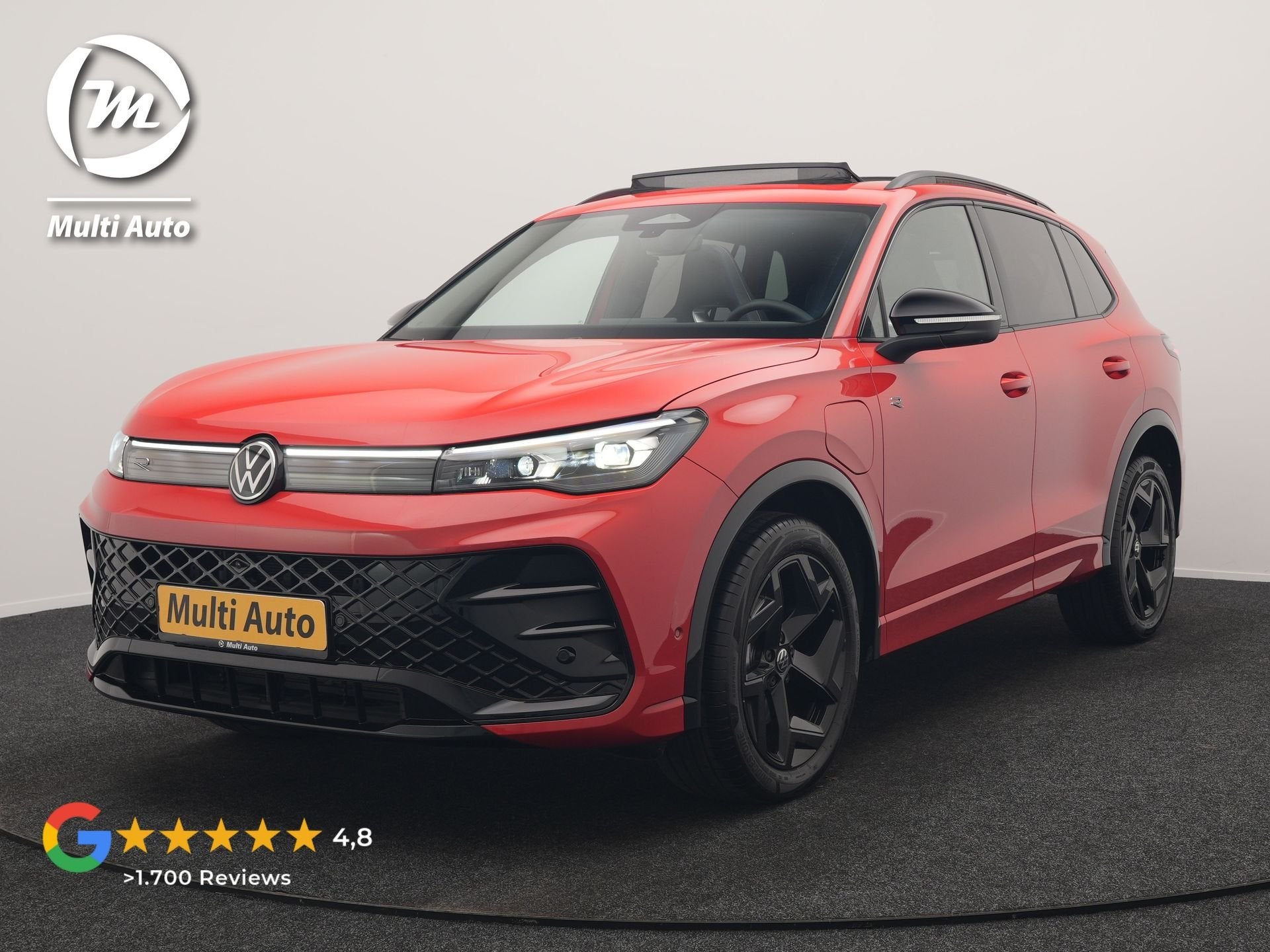 Volkswagen Tiguan 1.5 eHybrid R-Line Edition PHEV 204pk Deal, Zwart, Plug-in hybride, Bedrijf, SUV of Terreinwagen