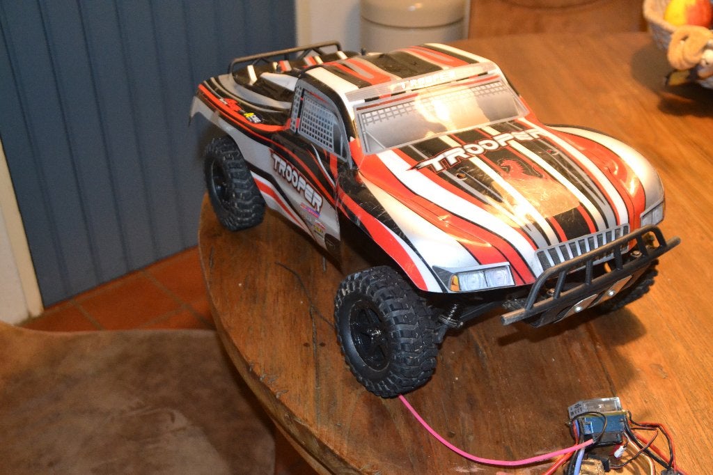 RC-buggy 4WD Traxxas kwaliteit schaal 1:8, Ophalen of Verzenden, Gebruikt, 1:5 t/m 1:8, Auto