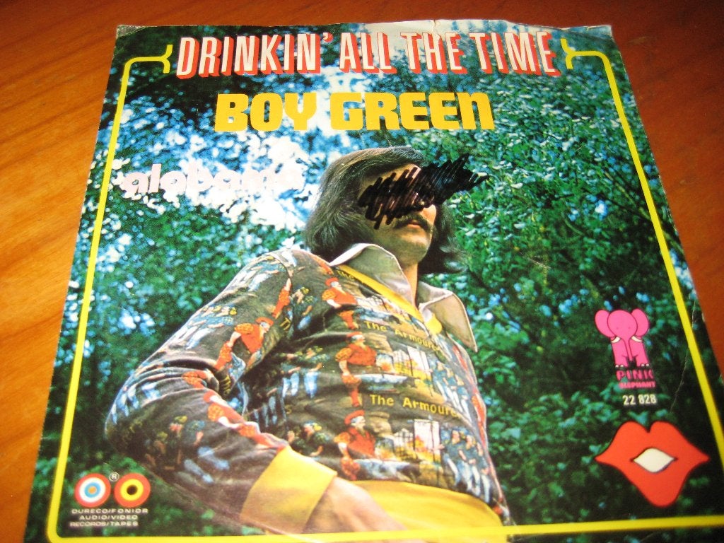 Boy Green: Drinkin` all the time, Ophalen of Verzenden, Zo goed als nieuw, Pop