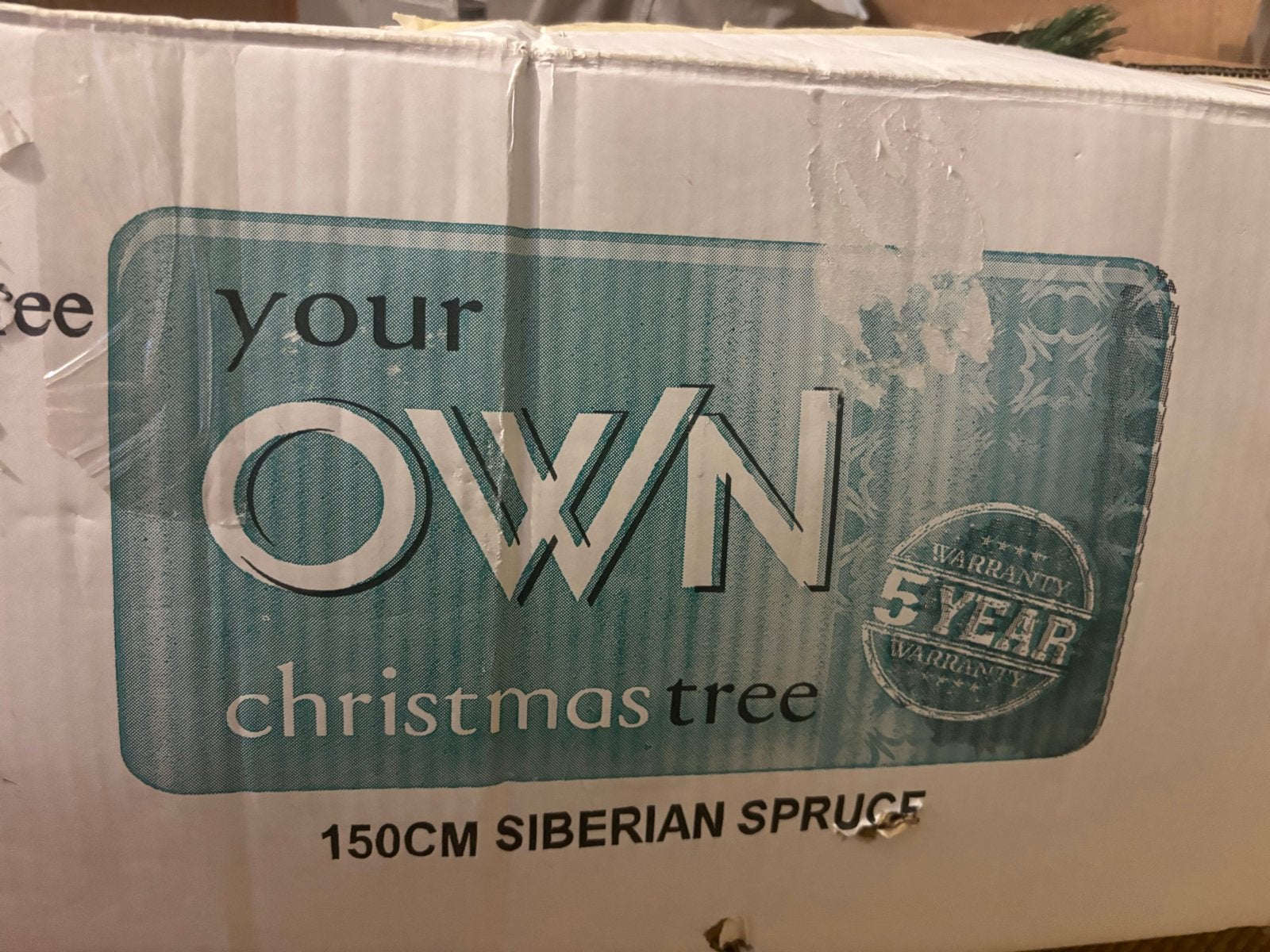 Kerst boom, twee jaar oud, Ophalen of Verzenden