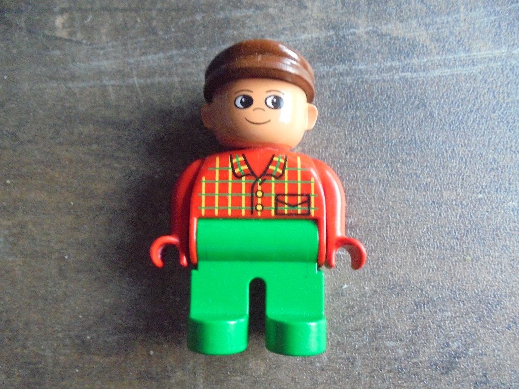 Lego Duplo Figures Old Model Male (zie foto's), Kinderen en Baby's, Speelgoed | Duplo en Lego, Ophalen of Verzenden, Gebruikt