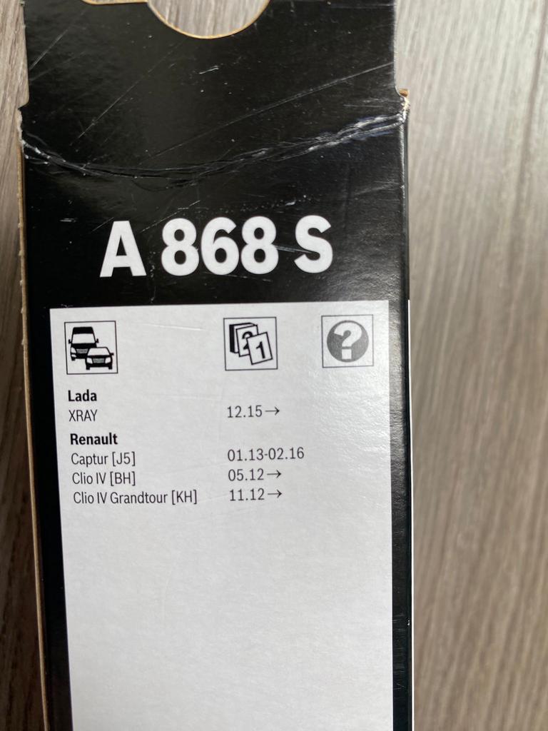 Nieuwe Bosch ruitenwissers A 868 S, Ophalen of Verzenden, Nieuw, Renault