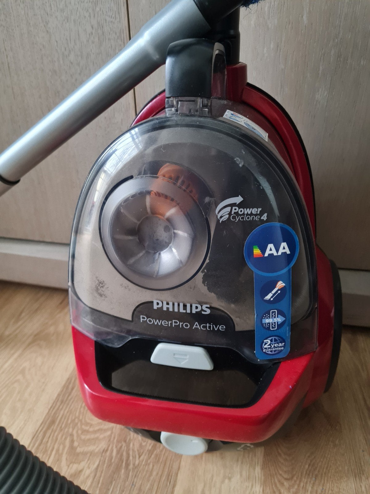 Philips PowerPro Active stofzuiger - Krachtig en zakloos, Witgoed en Apparatuur, Ophalen, Gebruikt, Philips, Sledestofzuiger