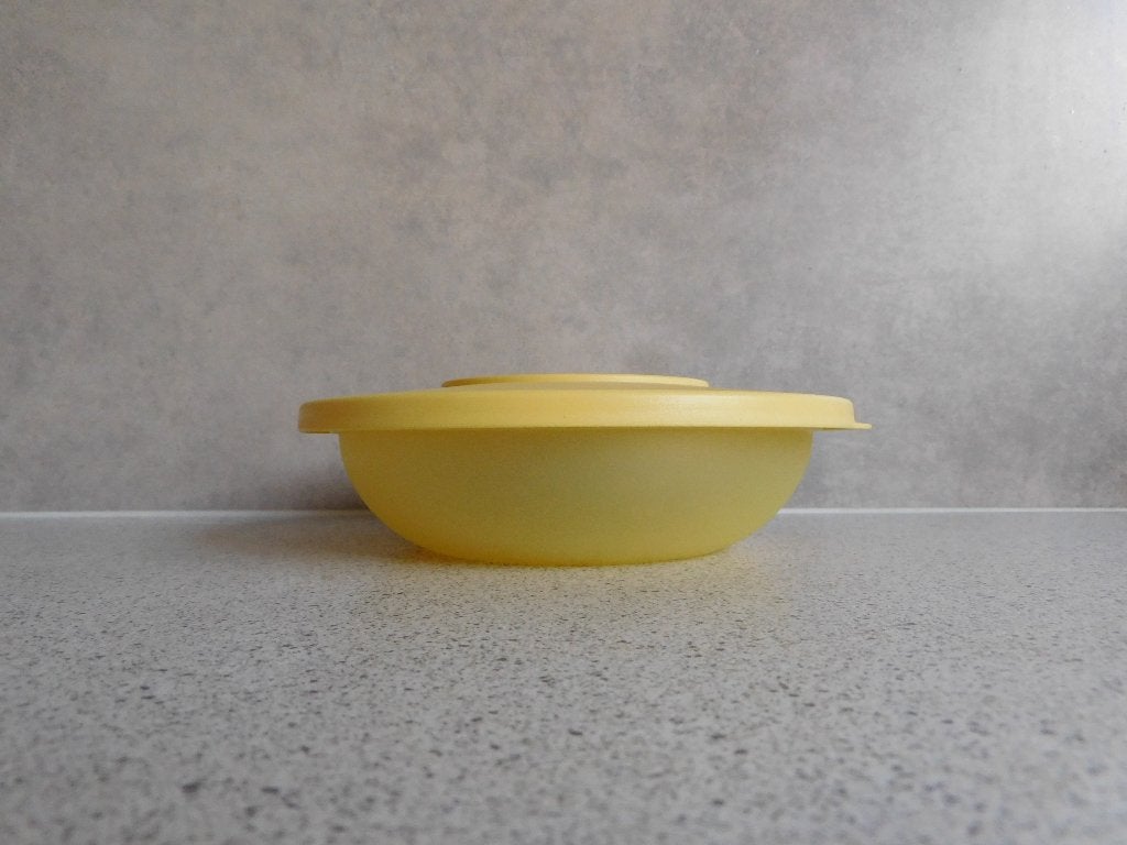 Tupperware Trendy Smartkom Geel - 400 ml, 400 ml, Geel, Ophalen of Verzenden, Zo goed als nieuw