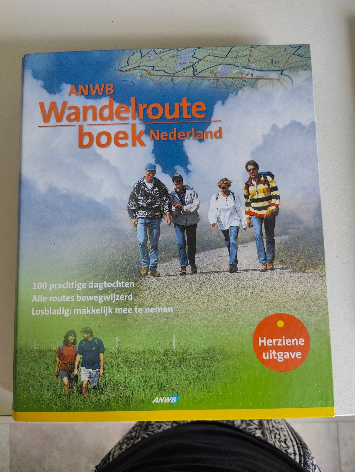 ANWB Wandelrouteboek Nederland - 100 gemarkeerde routes, Boeken, Fiets- of Wandelgids, Ophalen of Verzenden, Zo goed als nieuw