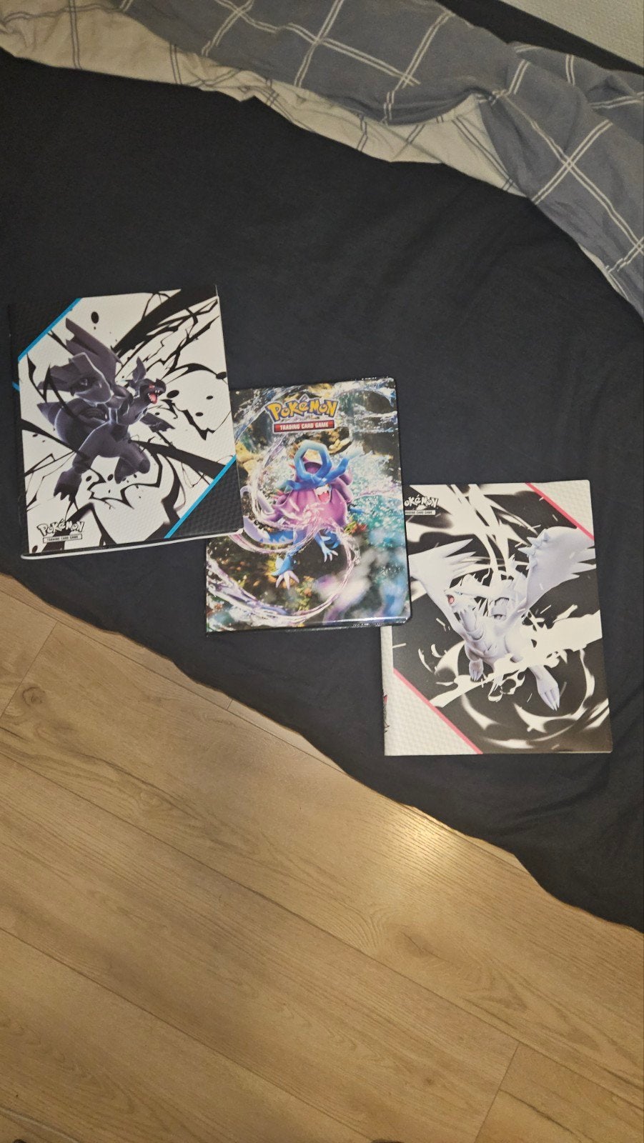 3 pokemon binders met wat bulk kaarten, Ophalen, Zo goed als nieuw, Boek of Catalogus