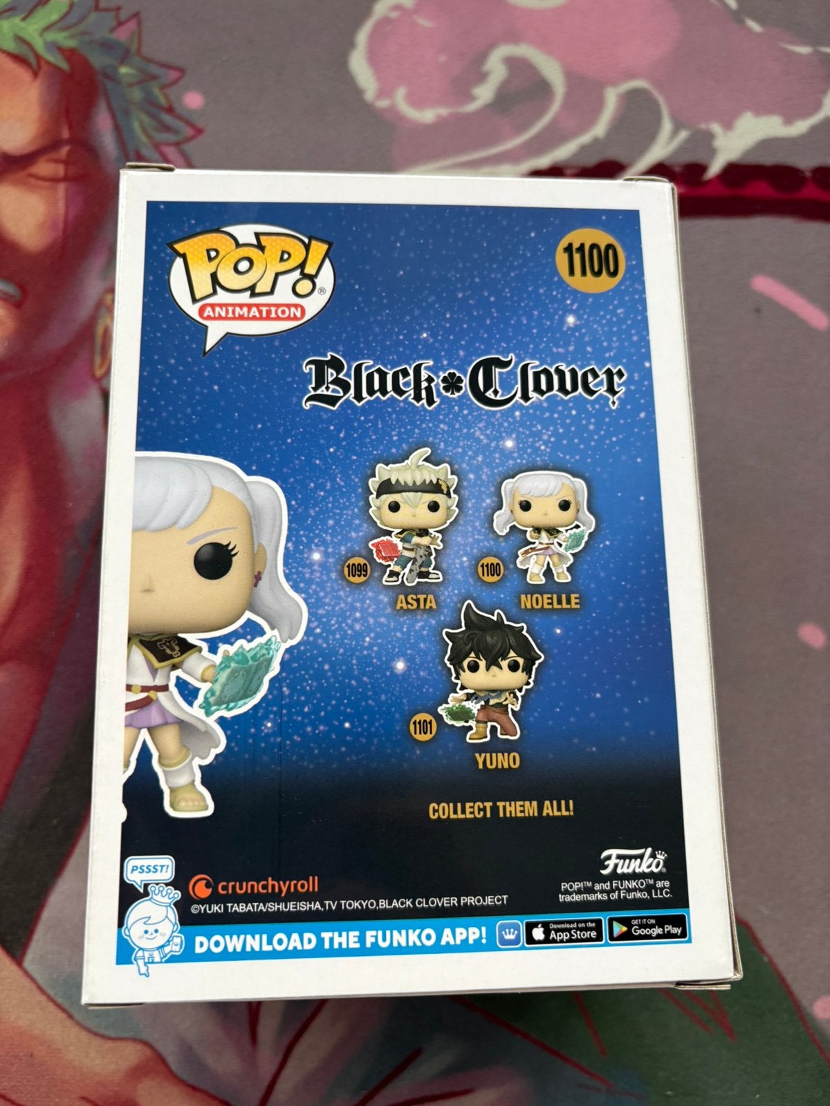Funko Pop! Black Clover Noelle #1100 Vinyl Figure, Funko Europe, Supportmea@funko.com, Ophalen of Verzenden, Zo goed als nieuw
