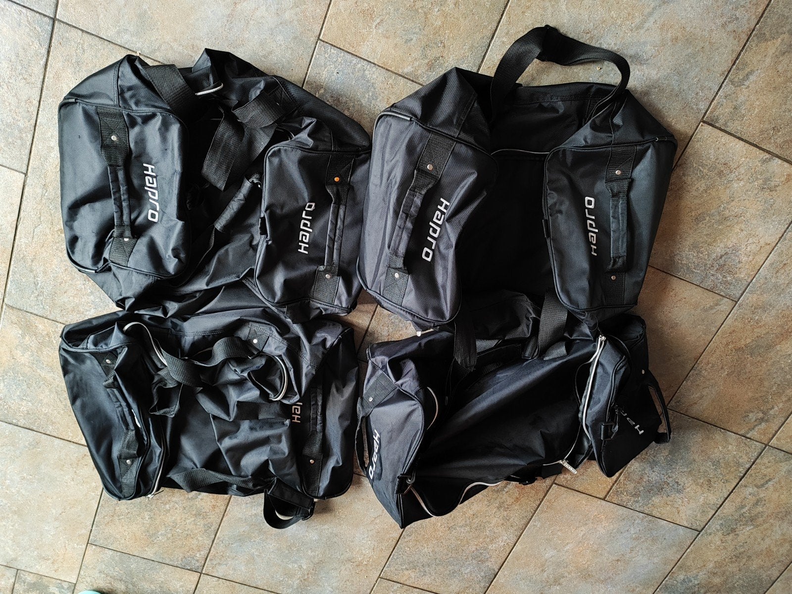 Hapro Dakkoffer Tassen Set - 4 Stuks, Ophalen of Verzenden, Gebruikt
