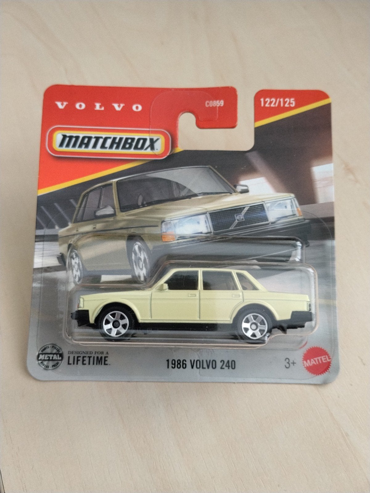 Matchbox 1986 volvo 240, Ophalen of Verzenden, Nieuw, Auto
