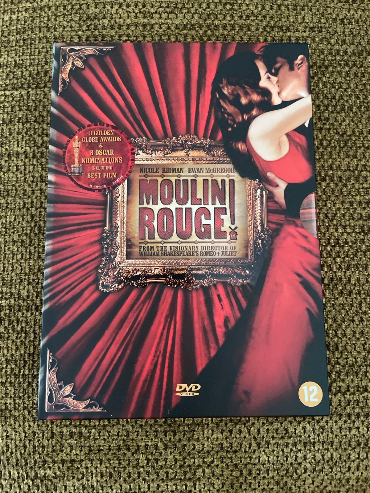 Moulin Rouge! Dvd-box - Musical Romantiek met Nicole Kidman, Nederlands, Romantische komedie, Ophalen of Verzenden, Zo goed als nieuw