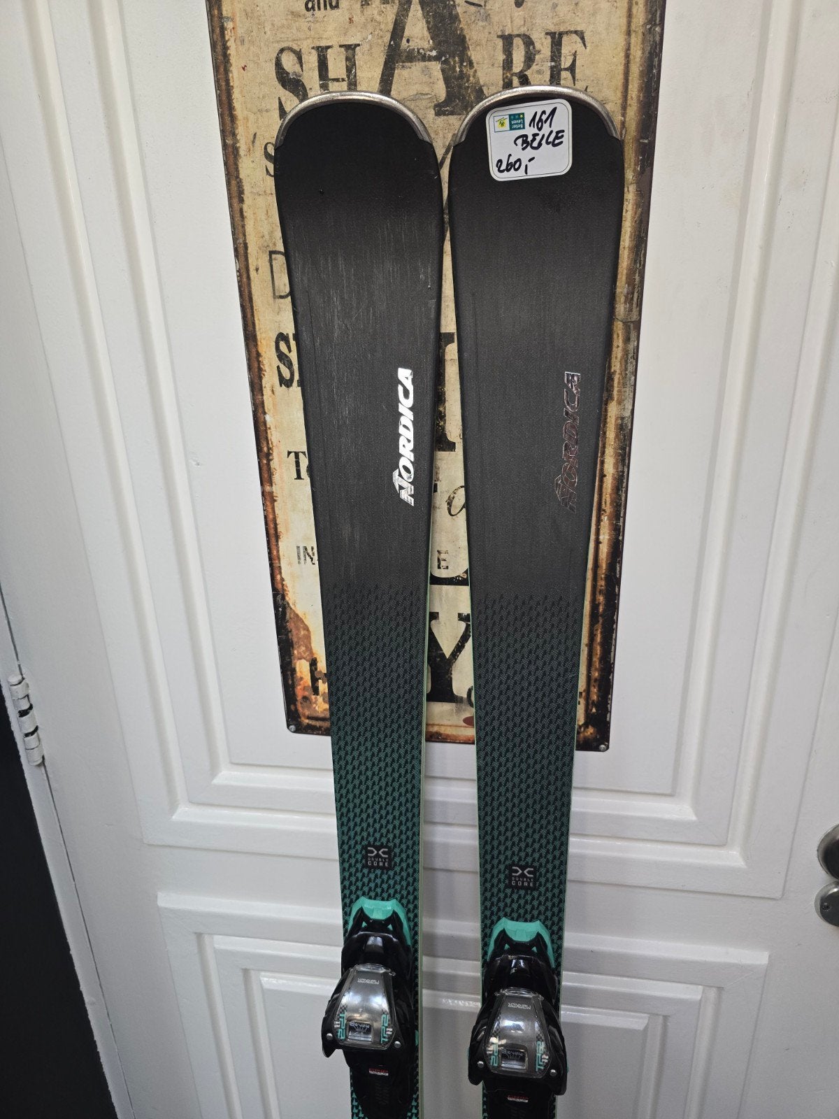 161cm BLIZZARD Belle 72 doublet core cave dames all round, Nordica, 140 tot 160 cm, Ophalen of Verzenden, Zo goed als nieuw