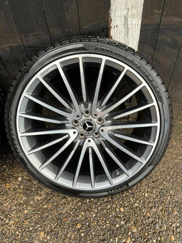 Originele Mercedes S klasse w223 AMG velgen 21? 5x112 breed, Niet ingevuld, Gebruikt, Banden en Velgen, Niet ingevuld