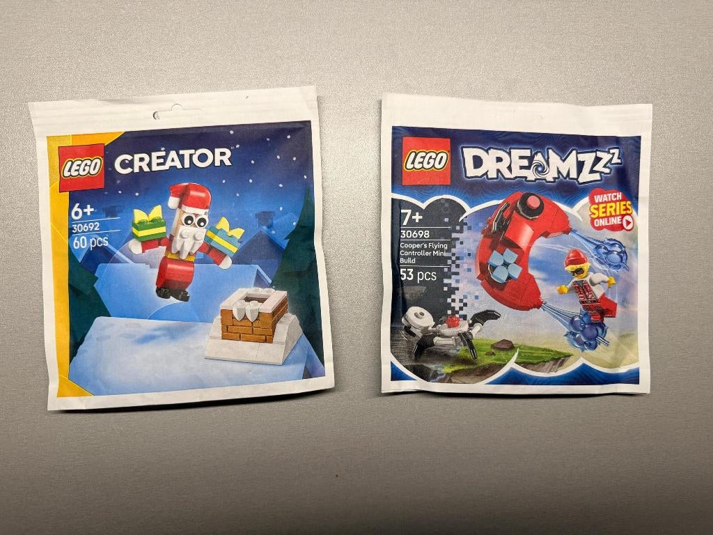 Lego 30692 Christmas Chimney Fun and 30698 Cooper’s Flying, Ophalen of Verzenden, Nieuw, Complete set, Lego
