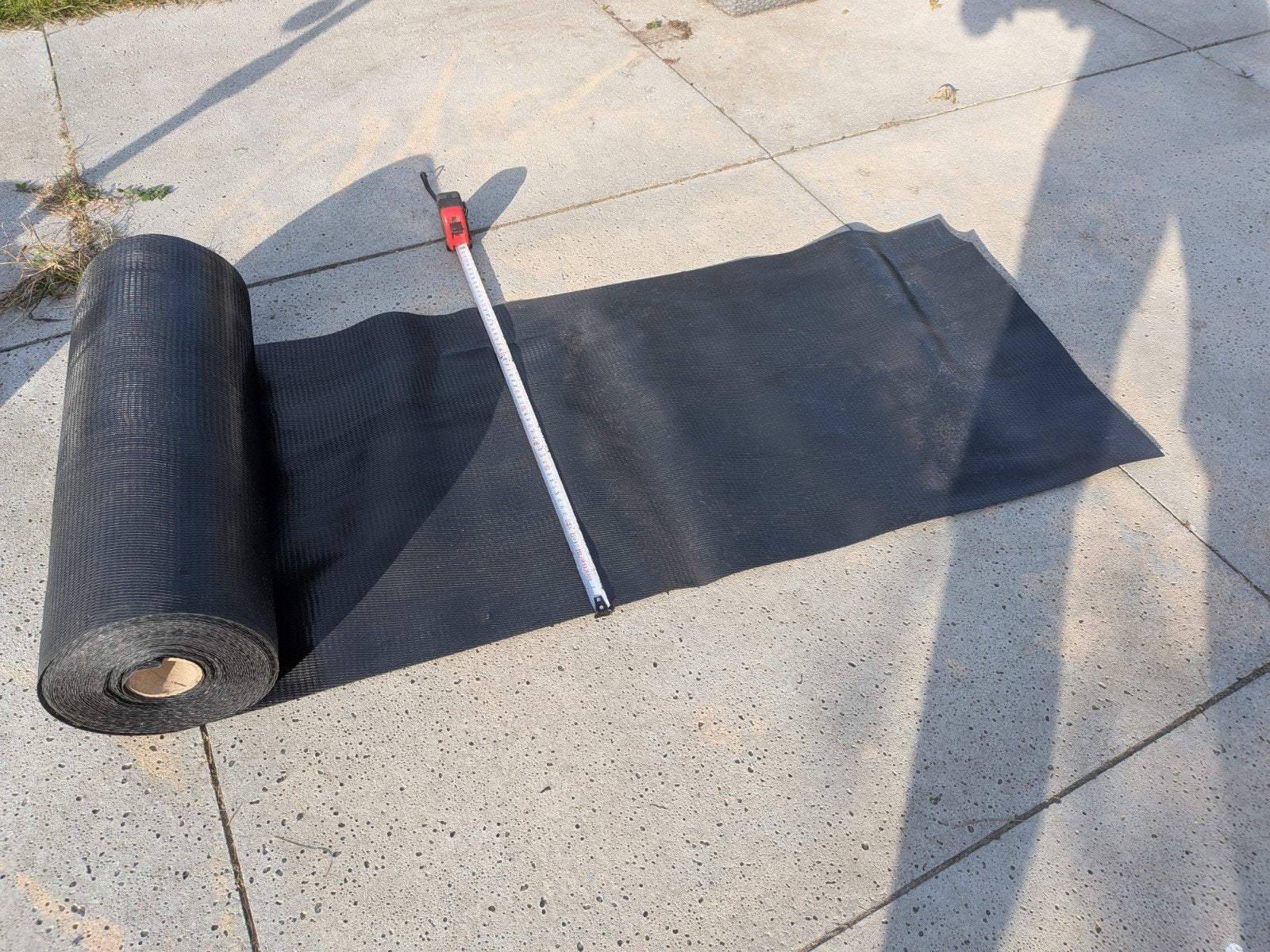 DPC Folie Rol 50cm breed, meer dan 10 meter lang, Ophalen of Verzenden, Zo goed als nieuw, 15 m² of meer, Folie
