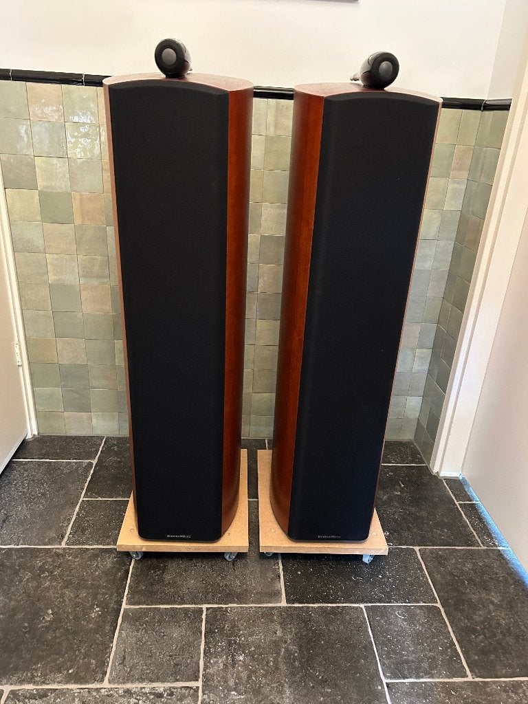 B&W 803D Rosenut, Audio, Tv en Foto, Ophalen, Stereo speakers, Gebruikt, 60 tot 120 watt