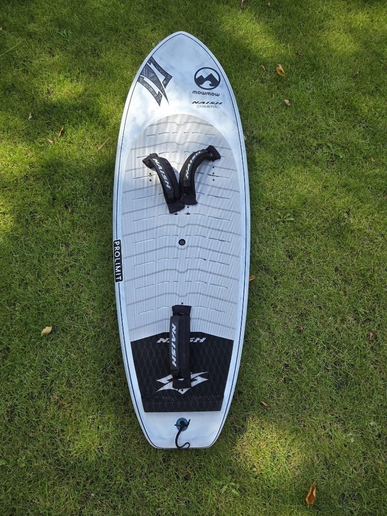 Naish Chimera 4'10'' 40 l, Reedin carbon 995 cm2, 85 cm mast, Ophalen, Zo goed als nieuw, Wingsurf-accessoire
