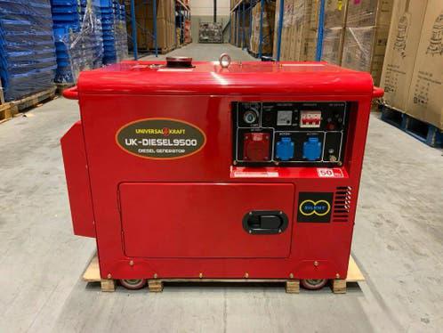 NIEUW ❗️Generator / Aggregaat UK Diesel 9500, Ophalen, Geluidgedempt, Universal kraft, Nieuw