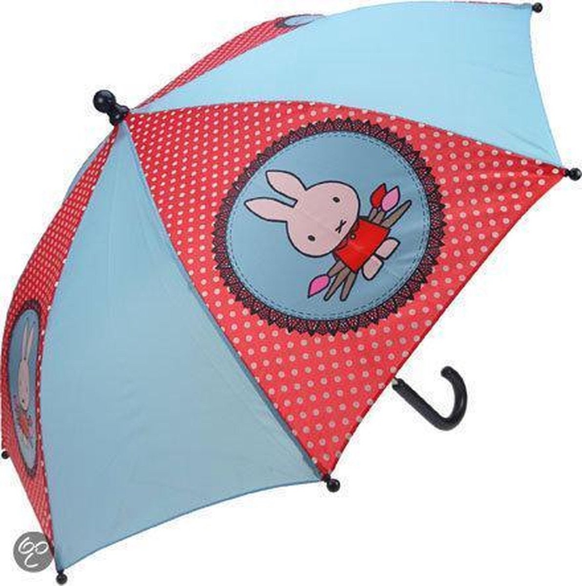 te koop leuke rood met blauwe nijntje paraplu, Ophalen, Zo goed als nieuw