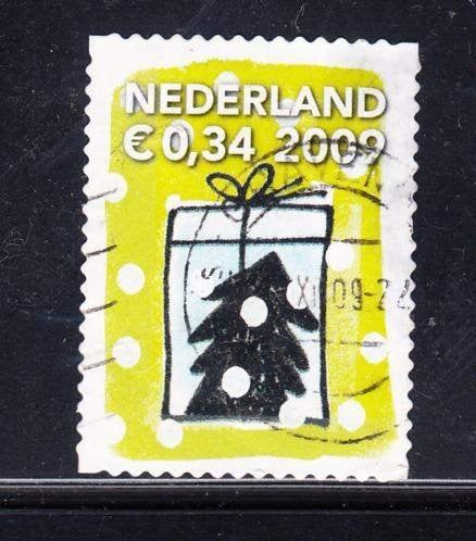 1504 - Nederland nvph 2686 gestempeld , Decemberzegel , Bo, Postzegels en Munten, Postzegels | Nederland, Verzenden, Na 1940, Gestempeld