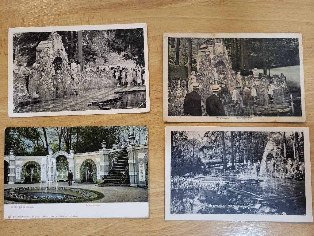 ansicht ROOSENDAAL Rozendaal Bedriegertjes - Zeer oud (4x), Ophalen of Verzenden, Voor 1920, Gelderland