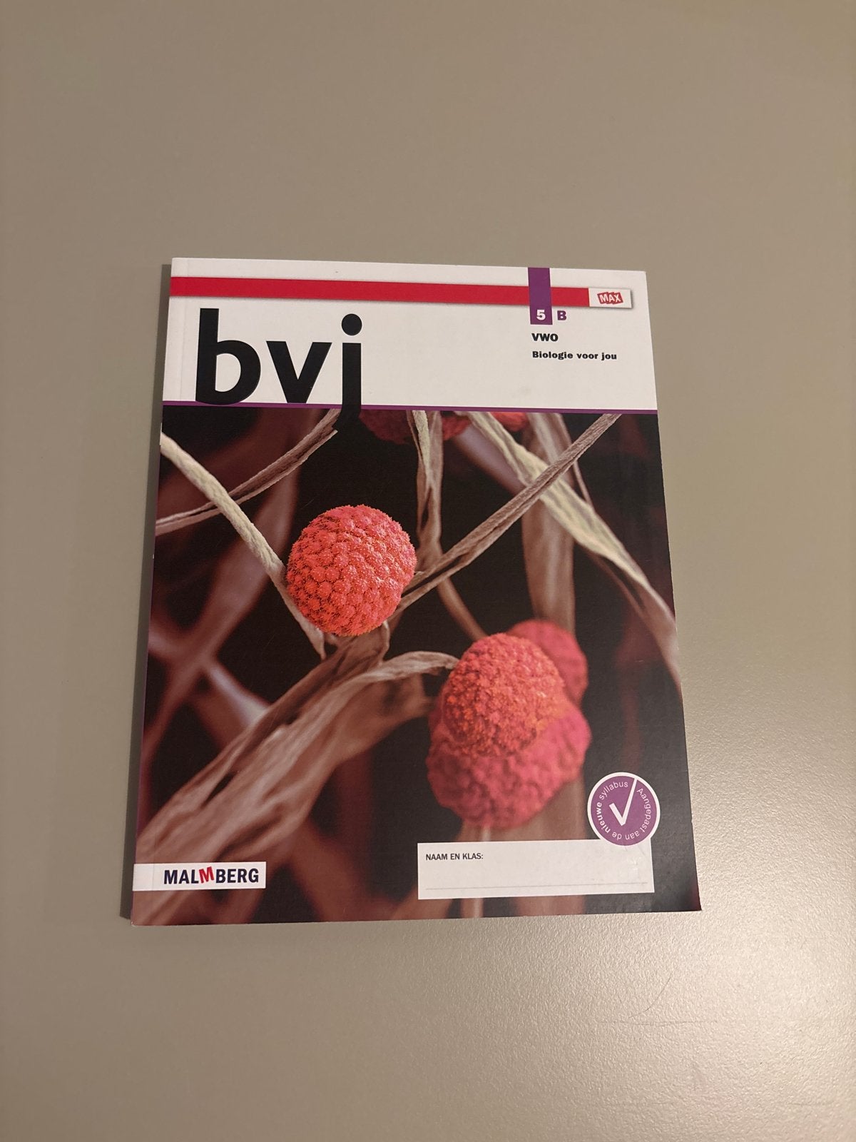 BVI 5B VWO Biologie voor jou - Malmberg, Boeken, Ophalen of Verzenden, Zo goed als nieuw, VWO, Biologie