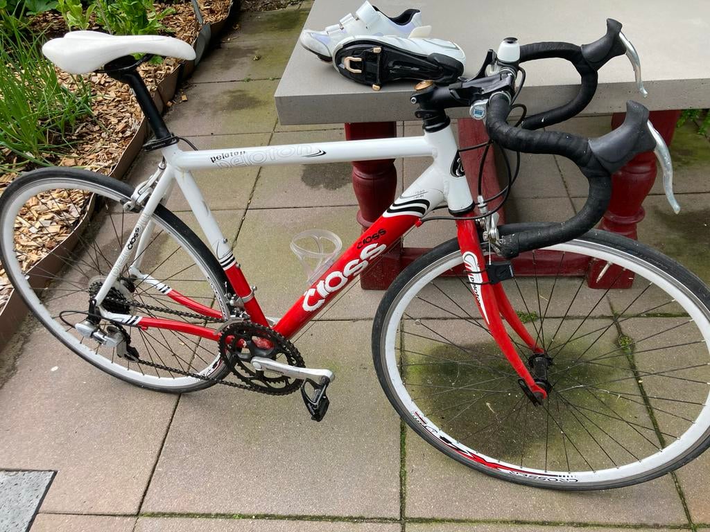 Cobe Racefiets Dames, kleine maat, Shimano, incl. schoenen, 28 inch, 10 tot 15 versnellingen, Velgrem, Aluminium