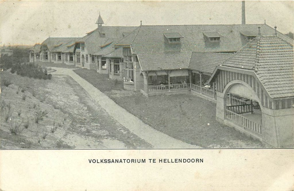 701-232-009 Hellendoorn Volksanatorium, Verzenden, Voor 1920, Overijssel