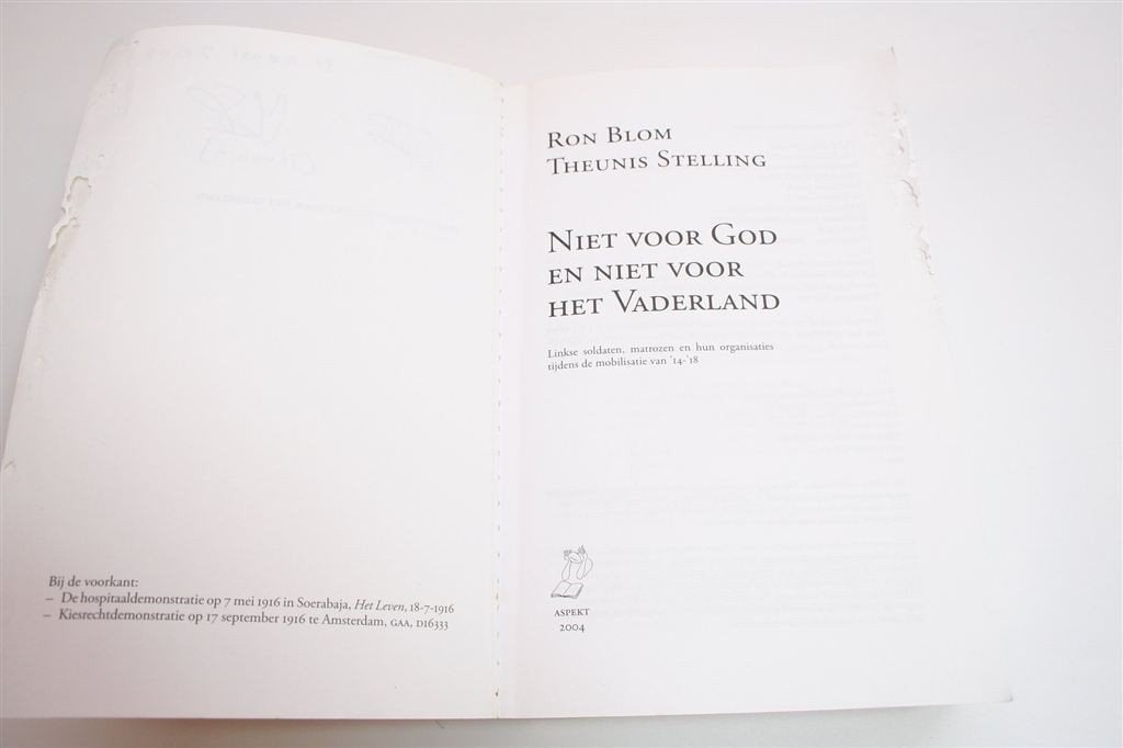 Linkse Soldaten & Matrozen in WOI — Gesigneerd, Ophalen of Verzenden, Tweede Wereldoorlog, Gelezen, Overige onderwerpen