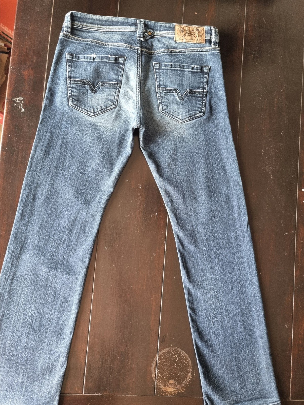 CLASSIC DIESEL LARKEE STRAIGHT STRETCH JEANS SIZE 31/30, Kleding | Heren, Spijkerbroeken en Jeans, Diesel, Blauw, W32 (confectie 46) of kleiner