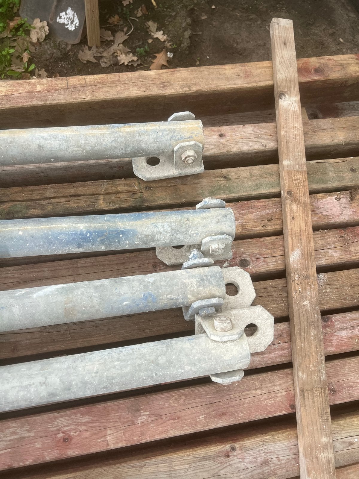 Schoren/ stutten/ stempels, Doe-het-zelf en Verbouw, Ophalen, Gebruikt, IJzer