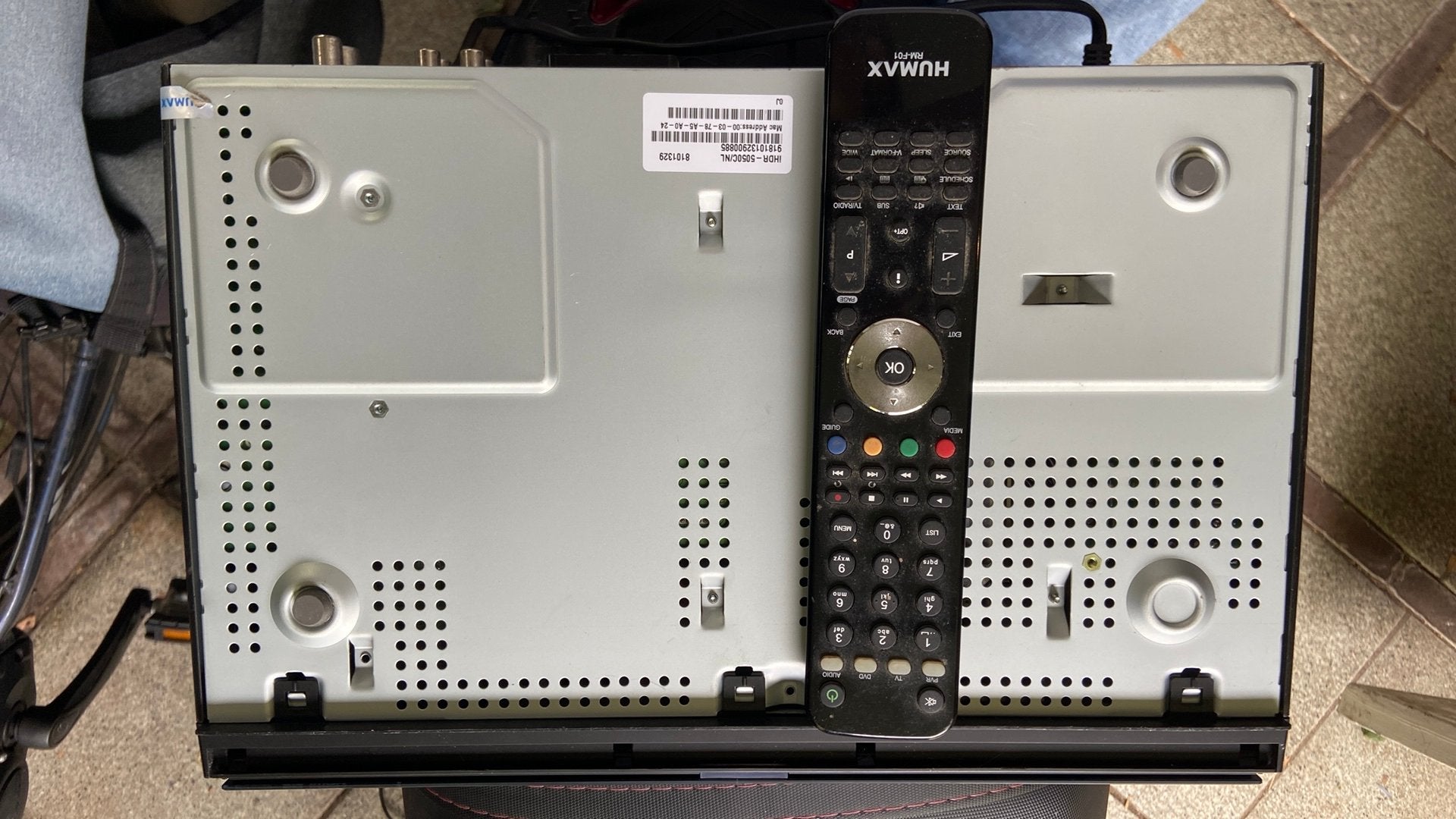 Humax iHDR 5050C digitale tv ontvanger oa Ziggo, Ophalen of Verzenden, Gebruikt, Decoder