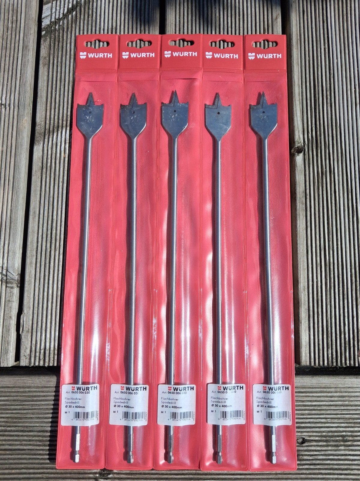 Wurth houtboor 30x400mm (5 stuks), Ophalen of Verzenden, Nieuw, Overige typen