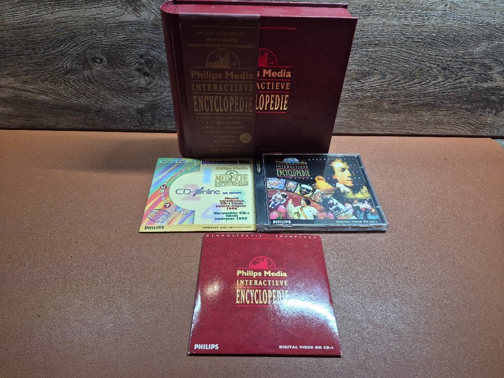 CDi Philips Media Interactieve Encyclopedie, Spelcomputers en Games, Overige genres, 1 speler, Ophalen of Verzenden, Zo goed als nieuw