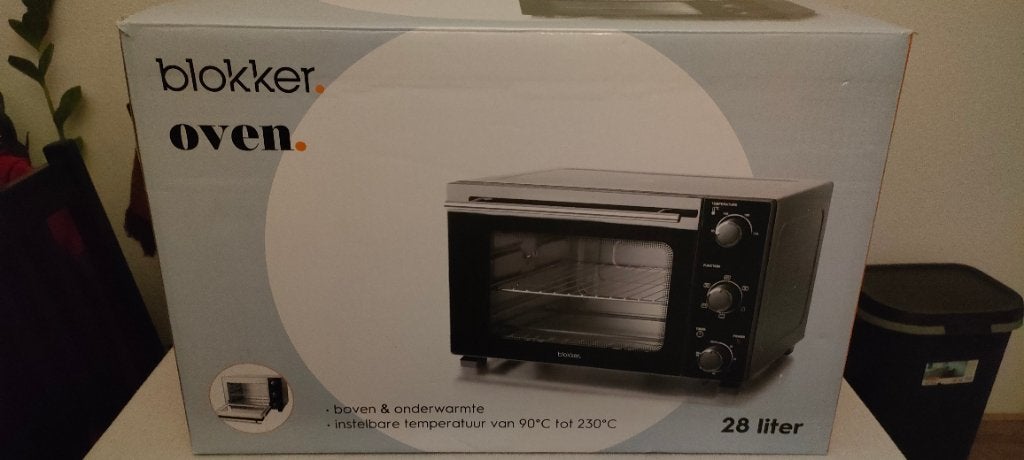 Oven Blokker, Witgoed en Apparatuur, Ovens, Ophalen, Minder dan 45 cm, Oven, Hete lucht