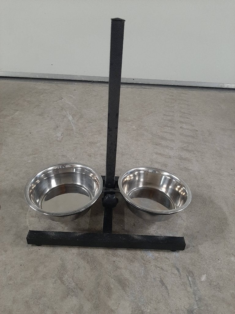 Voerbak hond, Ophalen, Verstelbaar, Zo goed als nieuw