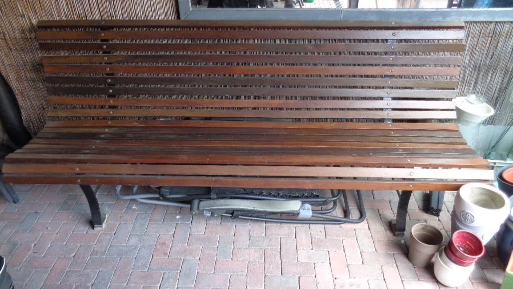 tuinbank, Tuin en Terras, Ophalen, Gebruikt, Hout