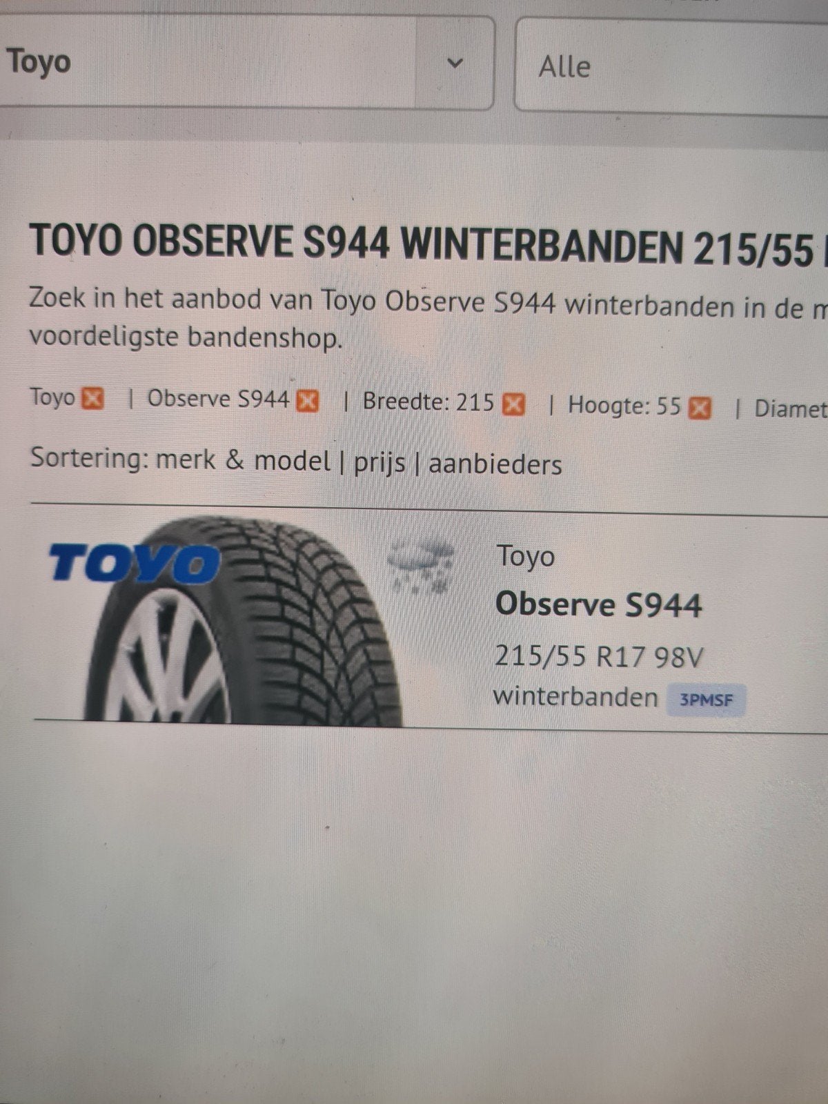 Velgen met Banden M en S Alweather 7mm profiel 215/55 R17 ., Auto-onderdelen, Ophalen, 17 inch, All Season, Band(en)
