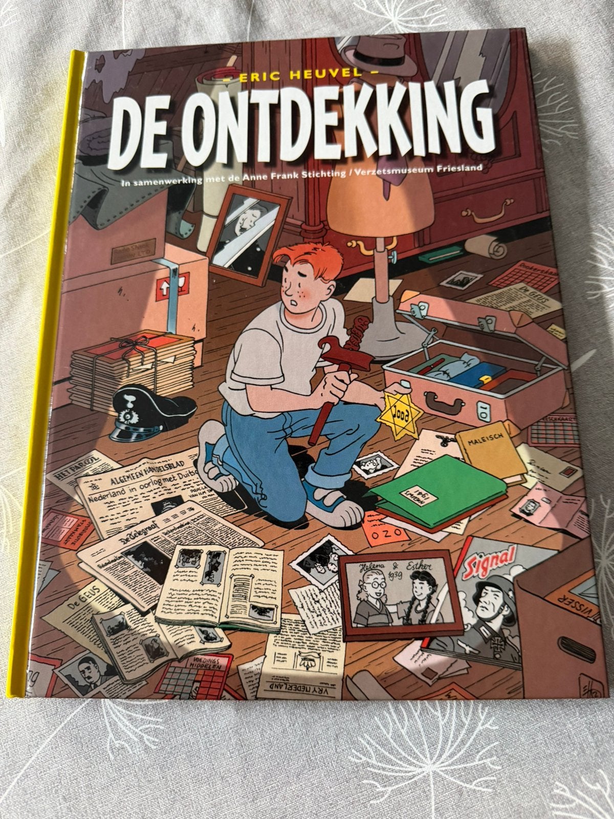 De ontdekking stripboek, Ophalen of Verzenden, Zo goed als nieuw