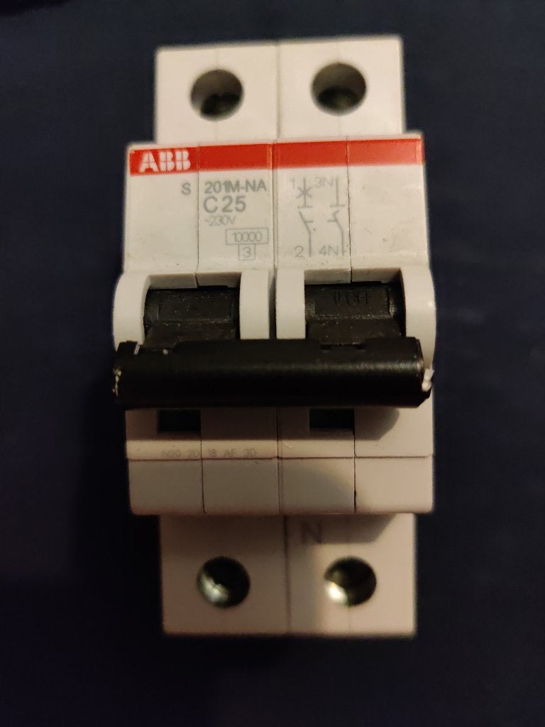 ABB Installatieautomaat S201M-NA C25 2CDS271103R0254, Ophalen of Verzenden, Nieuw