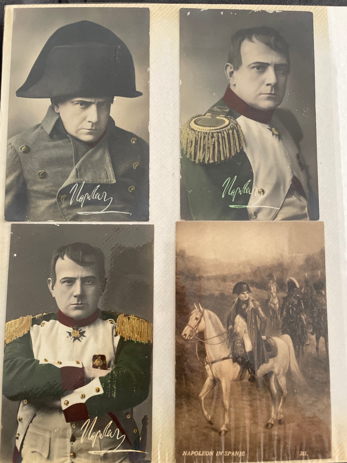 Collectie Oude Ansichtkaarten: Napoleon, Dans, Arabische Vro, Ophalen of Verzenden, Voor 1920, Gelopen