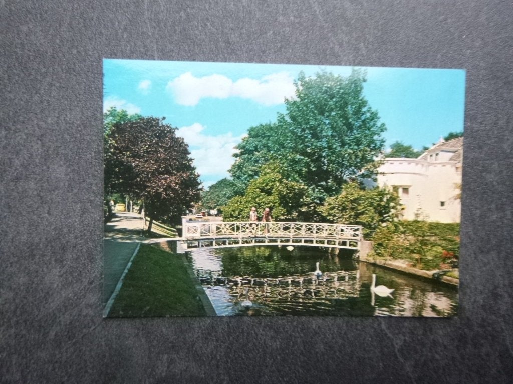 Tiel, oliemolengracht/zwaan, Verzenden, 1980 tot heden, Ongelopen, Gelderland