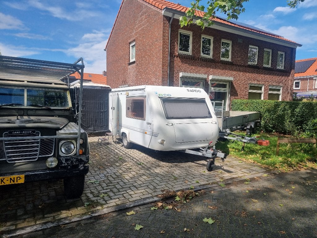 rapido club evolution 32 caravan bj 2001 zgan banden, Standaardzit, Kachel, Tot en met 2, 4 tot 5 meter