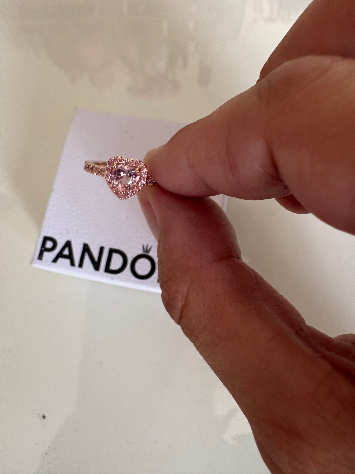 Pandora ring, Sieraden, Tassen en Uiterlijk, Ringen, Ophalen, Overige kleuren, Nieuw, Kleiner dan 17