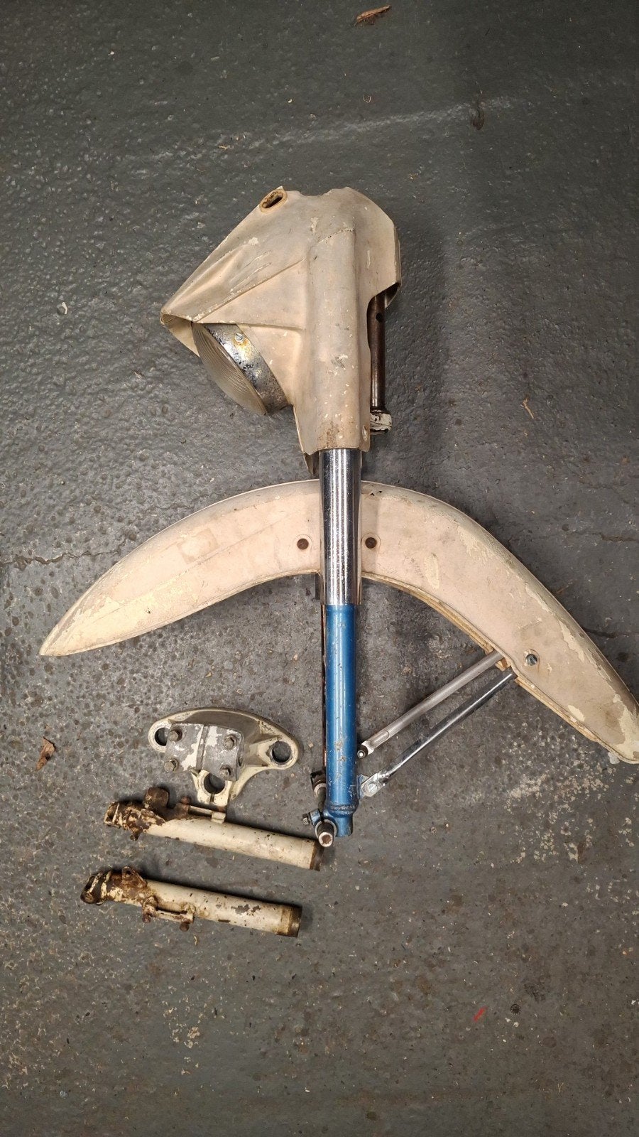 Puch VZ50 Skybolt voorvork, Ophalen of Verzenden, Gebruikt, Frame, Puch
