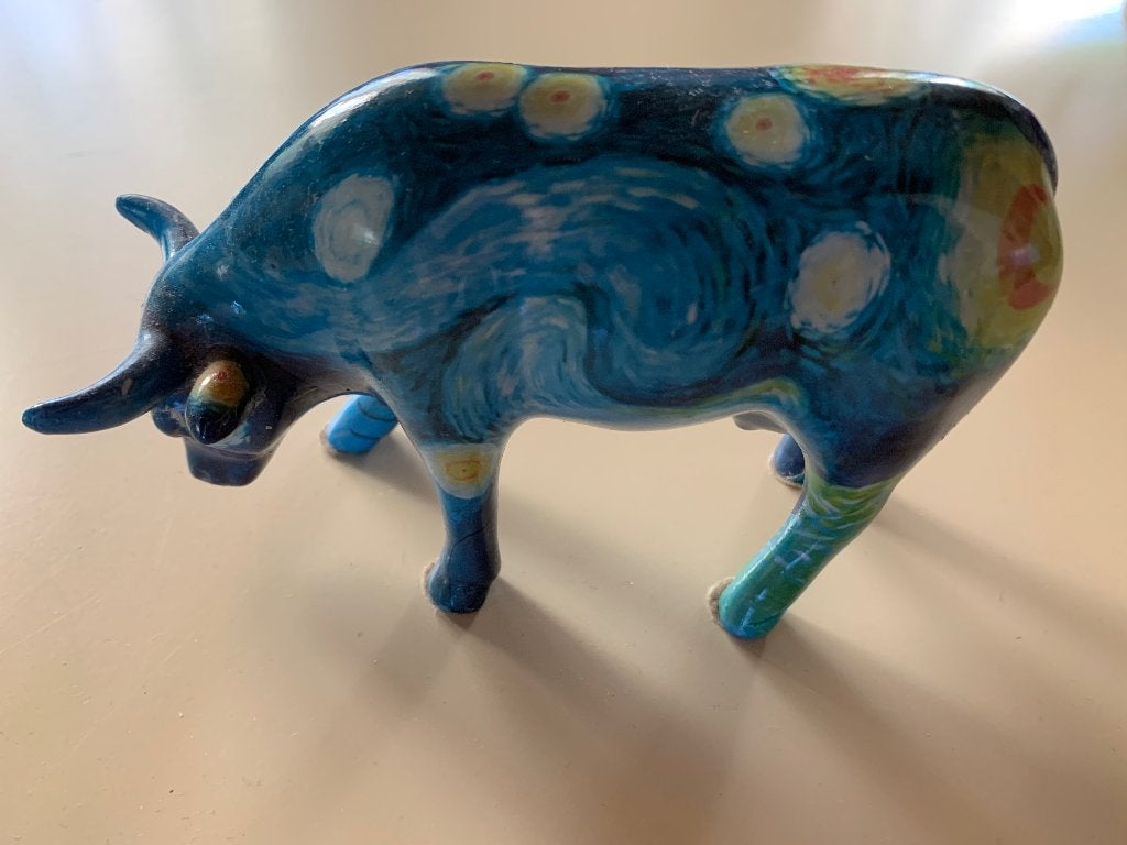 Cowparade, Vincent van Gogh, Ophalen of Verzenden, Zo goed als nieuw, Dier