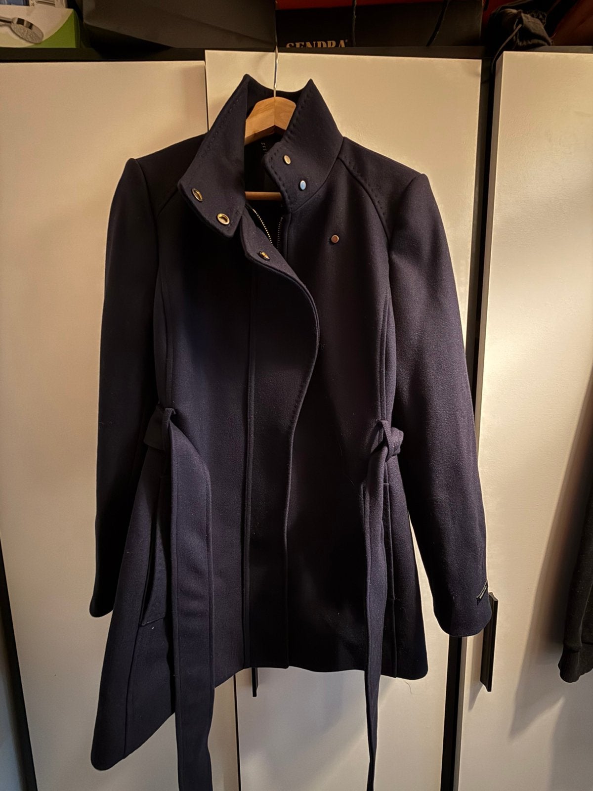 NIEUW Ted Baker mantel maat 40, Ophalen of Verzenden, Nieuw, Maat 38/40 (M), Blauw