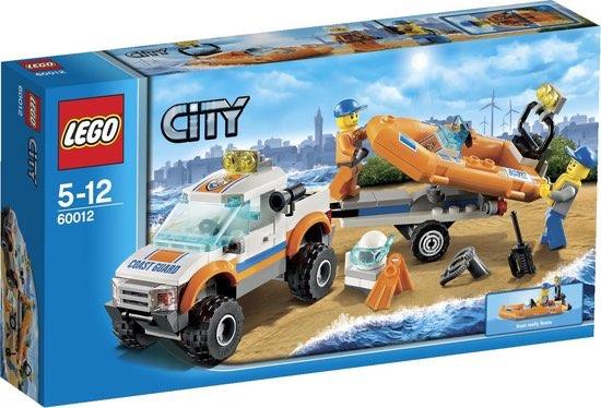 lego 60012 4x4 duikersboot, Lego, Ophalen of Verzenden, Zo goed als nieuw, Compleet