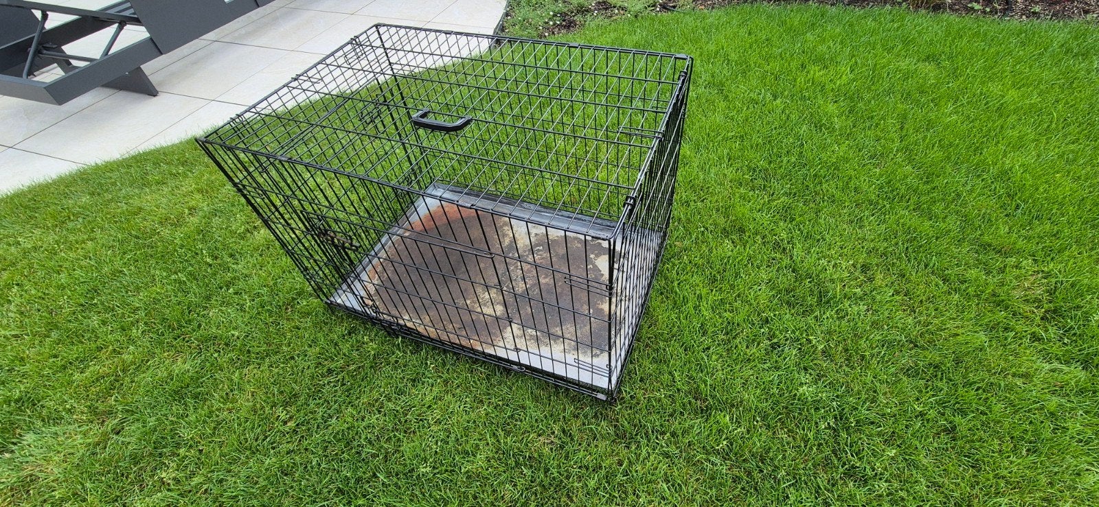 hondenbench, gratis, Dieren en Toebehoren, Ophalen, Gebruikt
