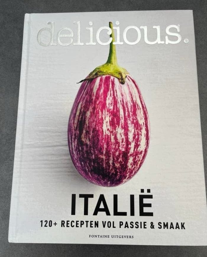 Delicious. Italië: 120+ recepten vol passie & smaak, Ophalen of Verzenden, Zo goed als nieuw, Italië, Hoofdgerechten