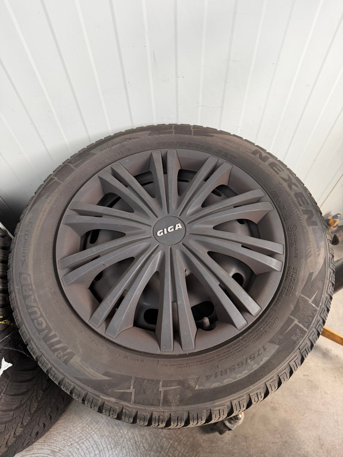 winterbanden met velg ford fiesta, Ophalen, 14 inch, Winterbanden, Band(en)